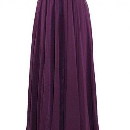 Strapless Sweetheart Bridesmaid Dress,pleated..