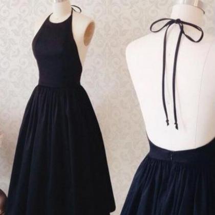 Black Short Prom Dresses,a-line Prom..