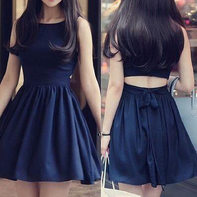 Short Formal Dresses,navy Blue Homecoming Gowns,..