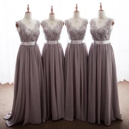 Long Bridesmaid Dress, Bridesmaid Dress,..