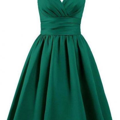 Emerald Green Prom Dress,green Homecoming Dress,..
