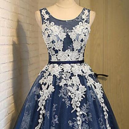 Lace Short Homecoming Dresses,2018 Prom Dress,..