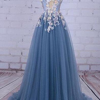 Tulle Prom Dress, Prom Dress,unique Prom..