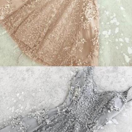 Beauty Champagne Homecoming Dresses,sexy Short..