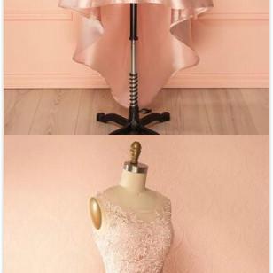 Pink Homecoming Dress, Homecoming Dress,short Prom..