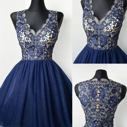 Sexy Lace Homecoming Dress,pretty Homecoming..