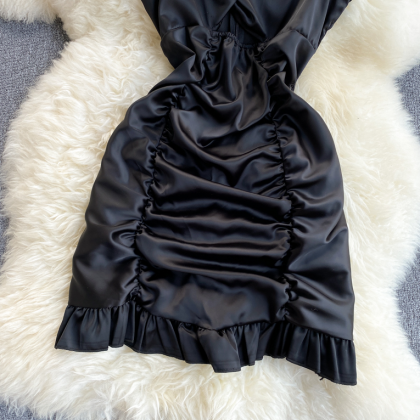 Sexy Little Black Dress Short Summer Dress