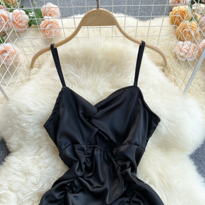 Sexy Little Black Dress Short Summer Dress