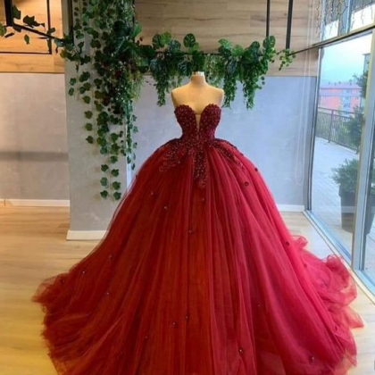 Simple A Line Ball Gown Prom Dress, Formal Dress