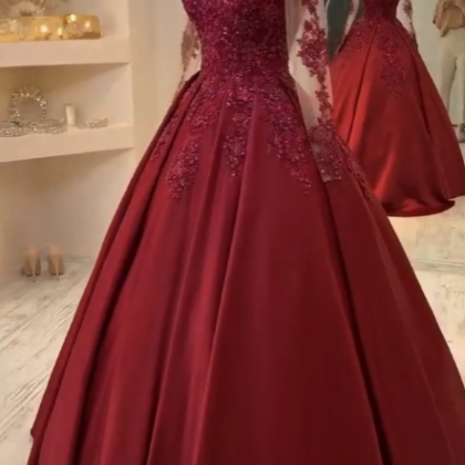 Sexy Long Prom Dress, Sweet 16 Gowns, Formal..