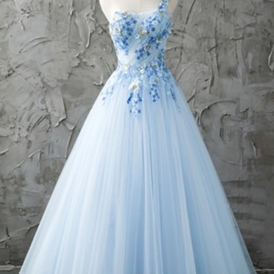 A-line Lone Shoulder Long Prom Dress With..