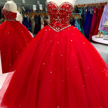 Lace-up Quinceanera Dress, Ball Gown Quinceanera..