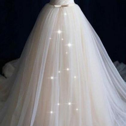 Off The Shoulder Tulle Prom Dress Spa