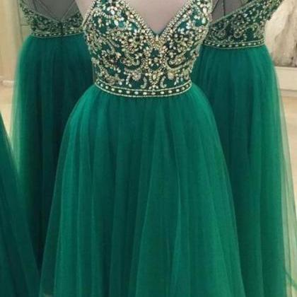 Fabulous Column Tulle Spaghetti Straps Sleeveless Long Prom Dress With Appliques