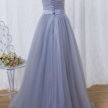Simple Off The Shoulder Long Prom Dress