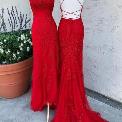 Sheath Long Prom Dress Evening Gowns With Open..