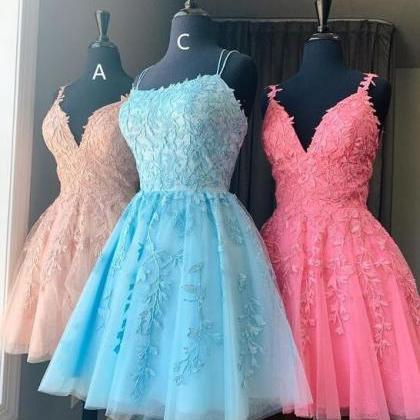 A Line Short Prom Dresses Cocktail Dresses