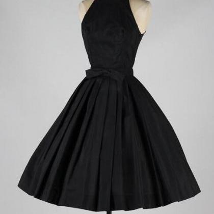 Short Homecoming Dress Featuring Bow Accent Belt