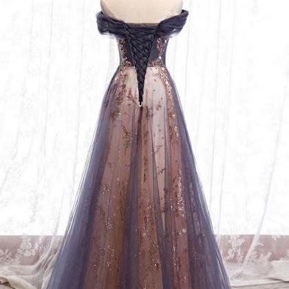 Sexy Sliver Long Prom Dress Sweetheart Sheath Evening Dress Sequins Tulle Sleeveless Birthday Dress DP04959