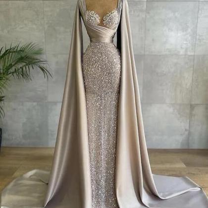 Fashion Sexy Sequin Evening Dresses For Party