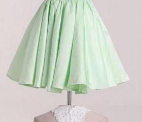Black A-line Black and white Patchwork Homecoming Dress Y5825 main image 1