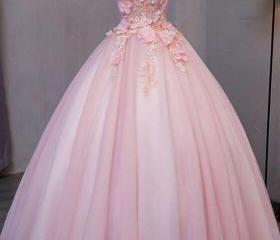 Elegant Off The Shoulder Pink Tulle Appliques A Line Short Homecoming Dress 19th Birthday Outfits Y9951 main image 1