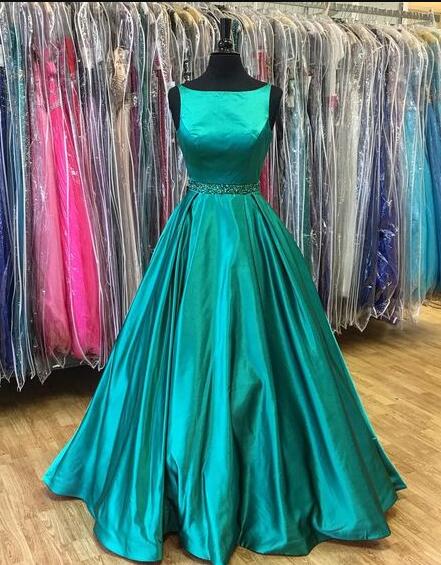 Dark Teal Green Prom Dress,formal Evening Dress, 2017 Prom Dress,long Prom Dress,prom Dress For Teens, Senior Prom Dress, Sweet 16 Dress