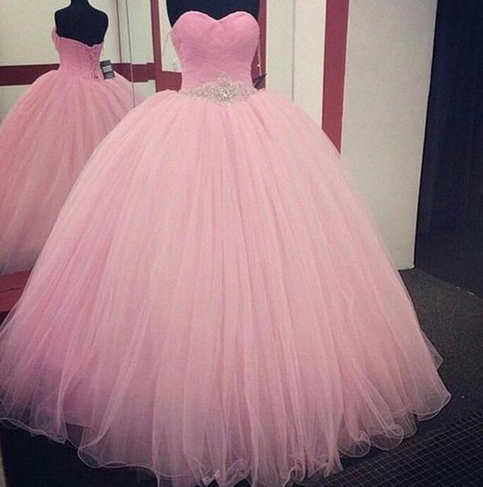 Discount Quinceanera Dress,tulle Quinceanera Dress,pink Quinceanera Dress,sweet Quinceanera Dress,prom Dress,formal Prom Dress
