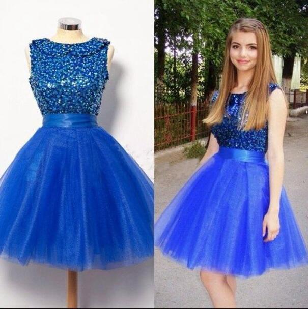 graduation dress royal blue