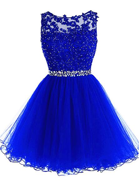 Cute Tulle Homecoming Dress,lace Homecoming Dress,fitte Prom Dress,short Homecoming Dress,sweet 16 Dress For Teens
