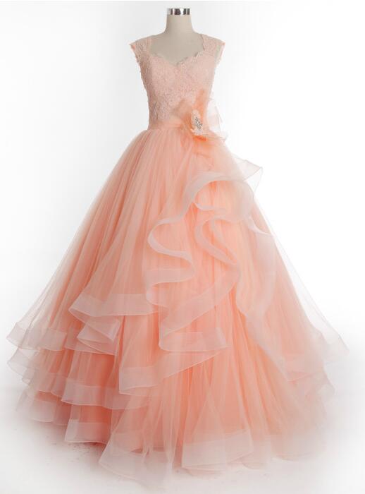Sexy Tulle Prom Dress,prom Dress Lace,sexy Prom Dress,ball Gown Prom Dress