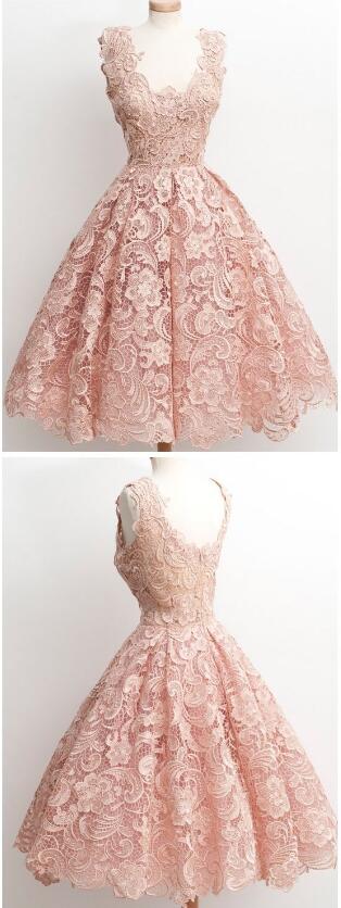 Little Lace Homecoming Dresses,short Homecoming Dress,sexy Homecoming Dress,sweetheart Homecoming Dress,vintage Style Prom Party Gowns,short Prom