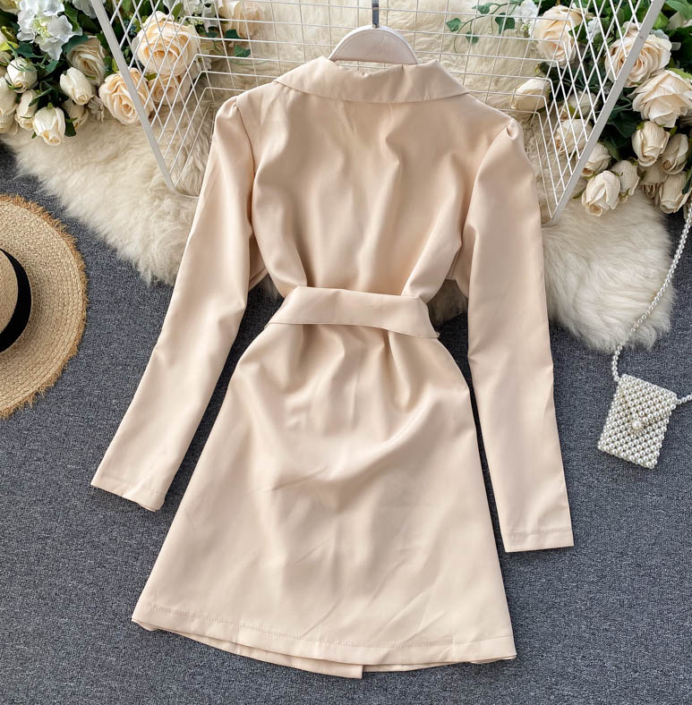 Loose Single-breasted Long-sleeve Duffle Jacket