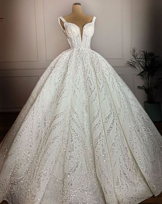 A Line Ball Gown Wedding Dresses on Luulla