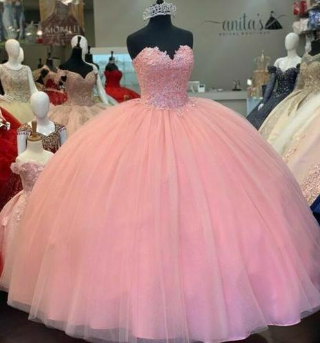Cute Ball Gown Sweetheart Mint Satin High Low Prom Dresses,DP096 main image 1