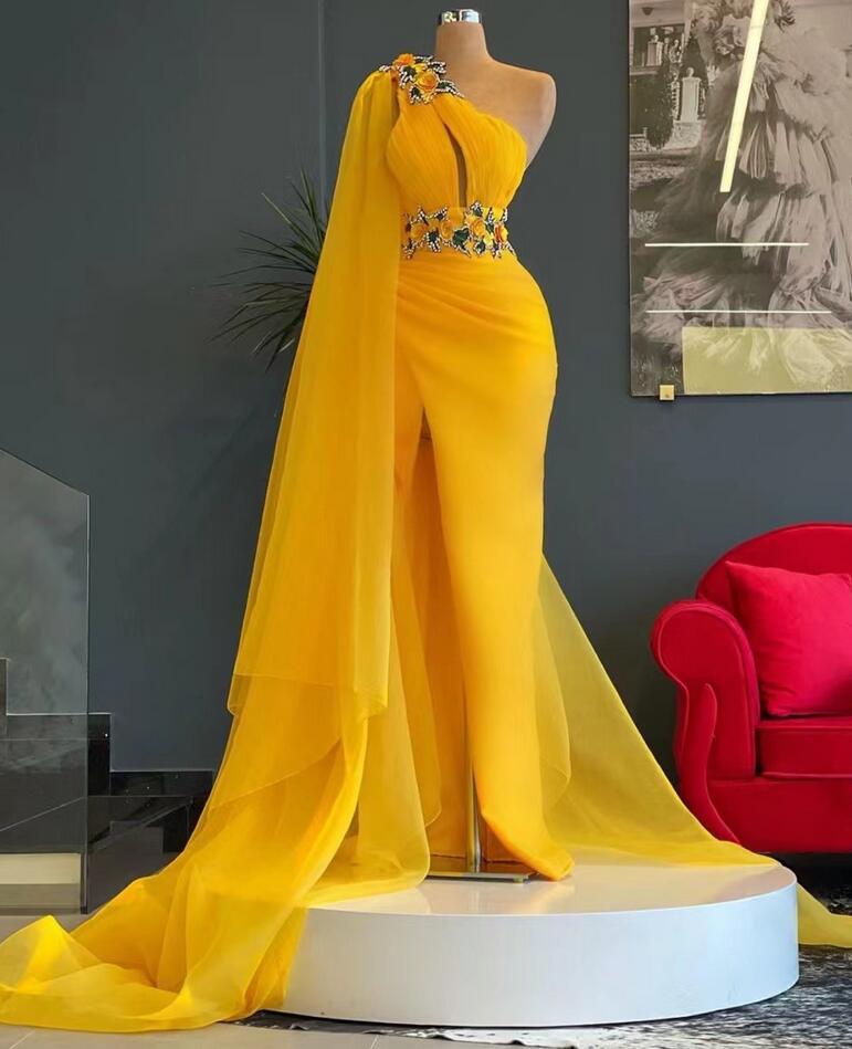 Elegant One Shoulder Sleeveless 3D Flower Party Dress Homecoming Dress Cocktail Dress