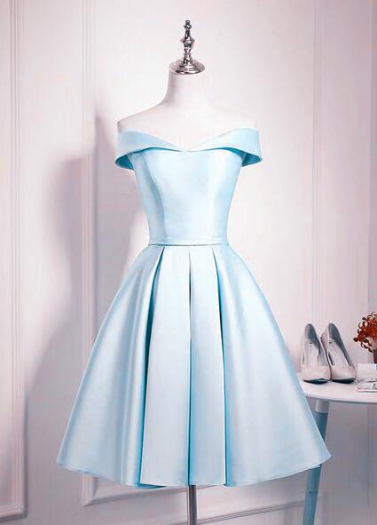 princess polly baby blue dress Sequin Off Shoulder Bow Sleeves Dress in Baby Blue main image 0