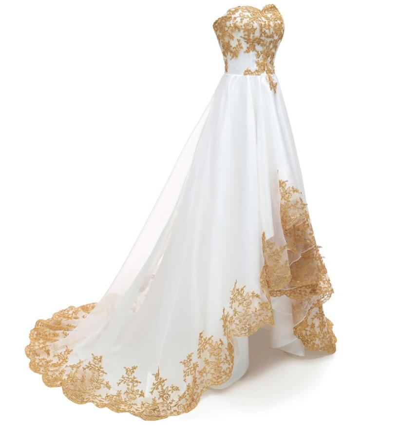 Halter Organza Beadings High Low Prom Dress LBQ1394
