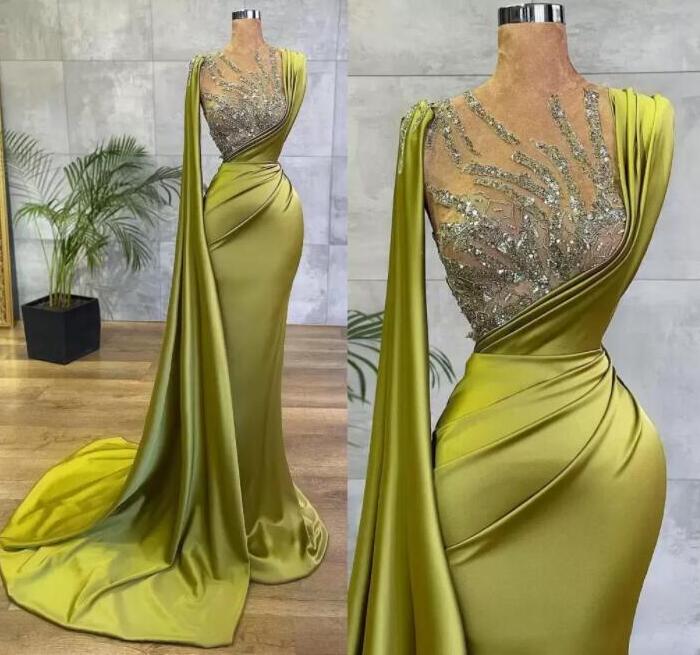 Sexy Green Prom Dresses, Beading Prom Dresses on Luulla