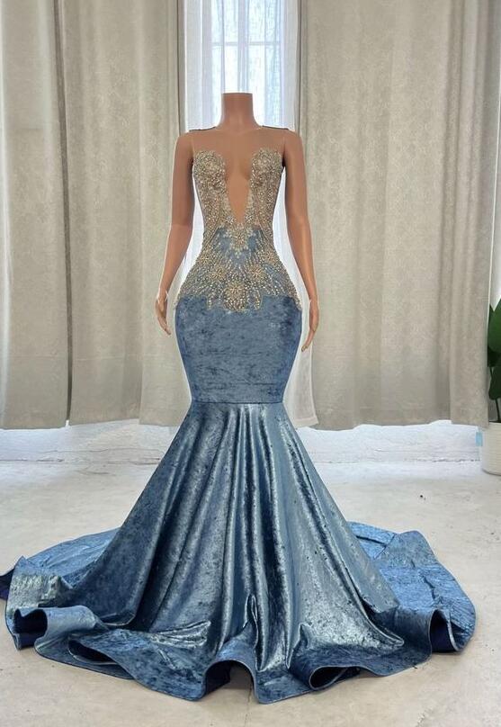 Mermaid Sequin Long Prom Dresses