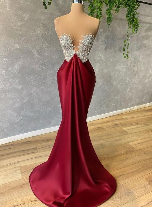 Elegant A Line Long Prom Dress With Sequin