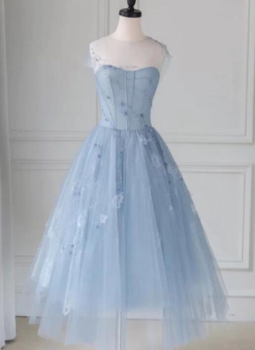 sachin and babi light blue dress Can't Pick a Prom Dress? See 2025's Top Trends main image 0