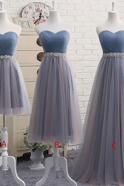 Sexy Backless Prom Dresses, Blue Pleat Prom Dress, Long Evening Dresses,sweatheart Prom Dresses,prom Dress