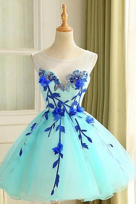 Beauty Homecoming Dress,short Tulle Prom Dress,short Homecoming Dress
