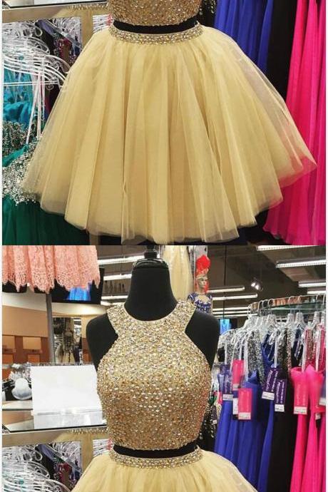 Sexy Tulle Homecoming Dress,beading Homecoming Dresses,short Homecoming Dress,short Prom Dresses,cocktail Dress,2018 Homecoming Dress,graduation