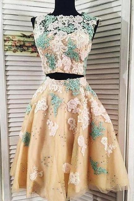 Tulle long prom dress, Stylish lace Prom Dress,SHort evening dress ,Short Homecoming Dress, Sexy Prom Gown