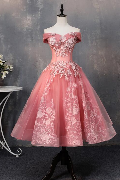 Sweetheart Off Shoulder Prom Dress, Sweet 16 Dresses