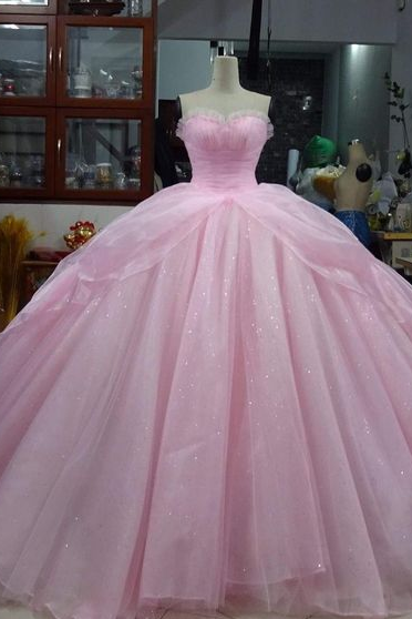 Tulle Quinceanera Dresses, Ball Gown Prom Dress
