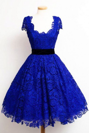 Short Prom Dress,formal Evening Dress,blue Homecoming Dress