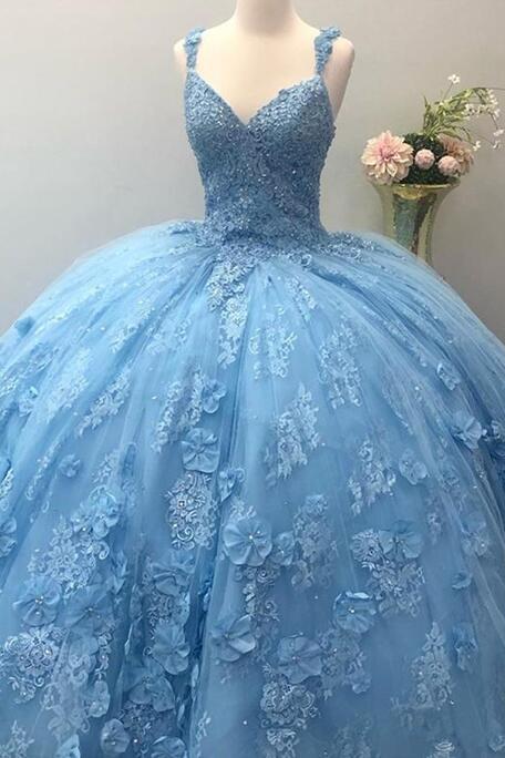  Light Blue Occasion Dresses Ball Gown Party Dresses